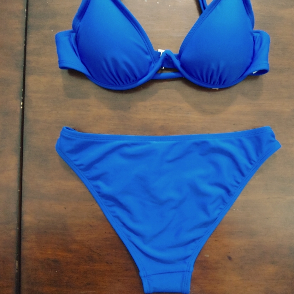 Juniors' High Leg V Bikini Bottom - Xhilaration™ - Picture 6 of 9